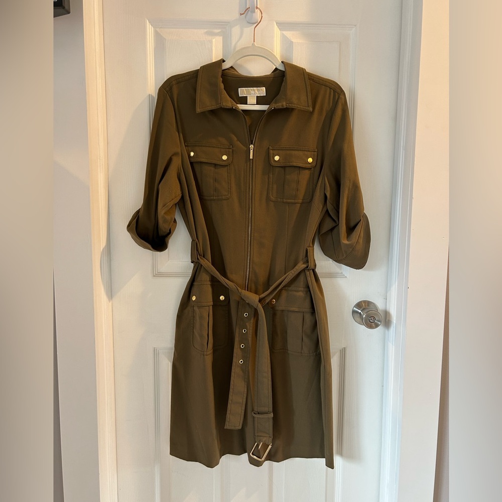 Beautiful Michael Kors military dress